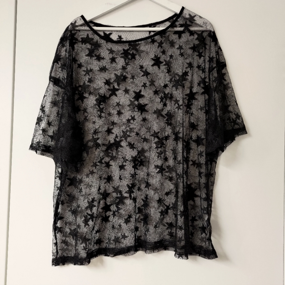 Mesh Star Shirt sz 2X
